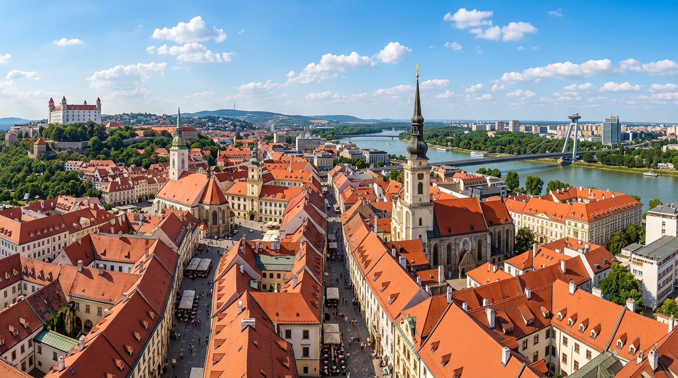 Panoráma bratislavského Starého Mesta